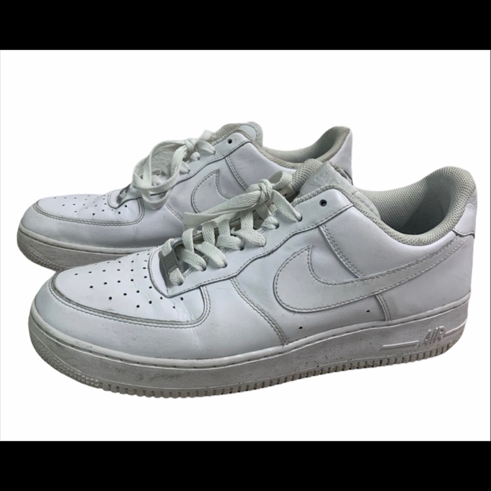 Nike Air Force 1 ’07 Triple White AF1 mens size 12